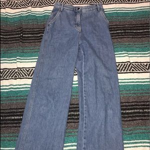 H&M High waisted mom/bootcut jeans